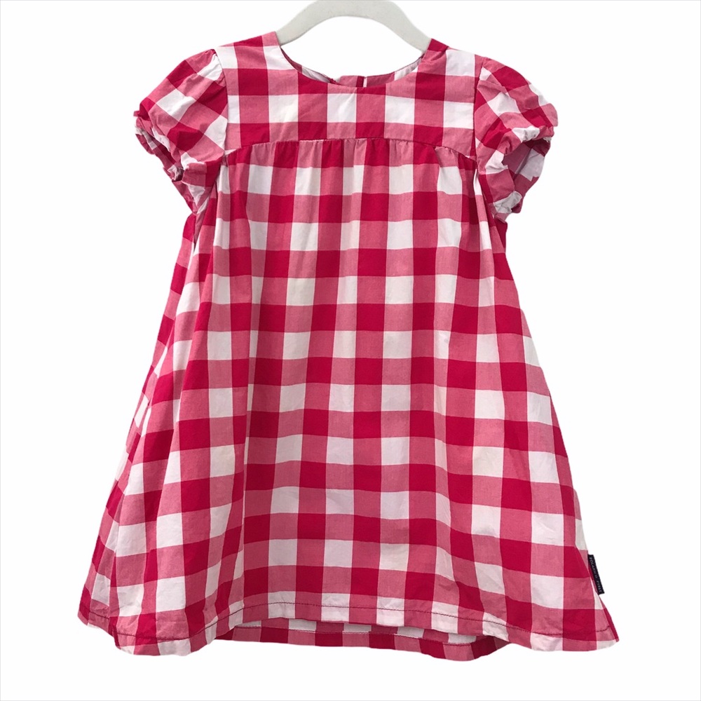 Polarn O. Pyret Buffalo Check Party Dress